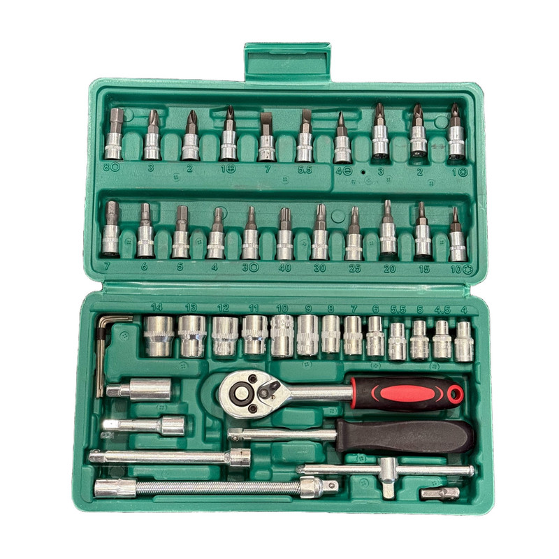 آچار بکس دلیکس کد BOX46 مجموعه 46 عددی