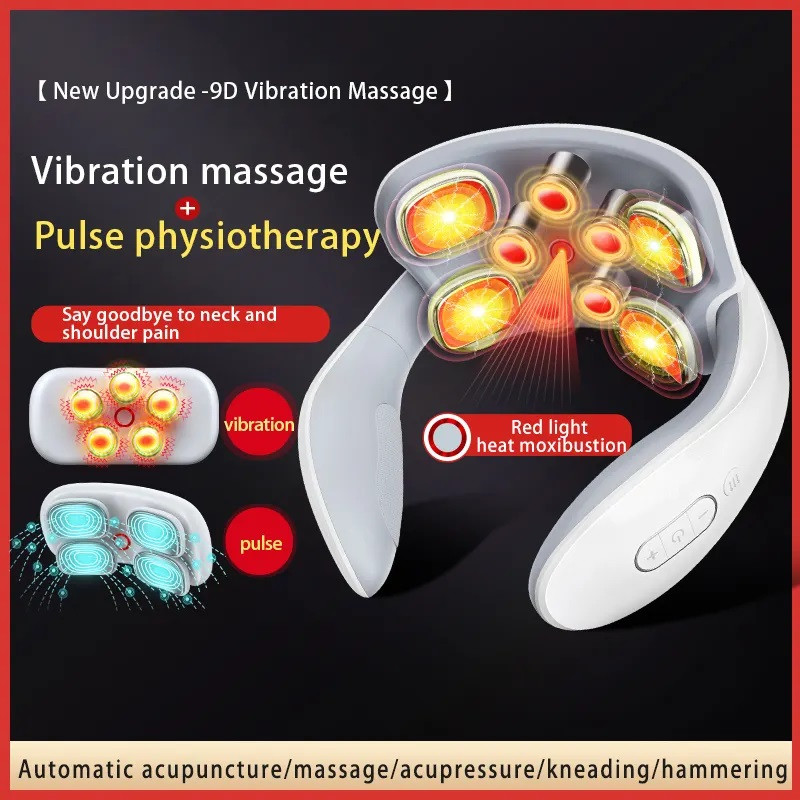 ماساژور گردن مدل Vibration ems heating 2024