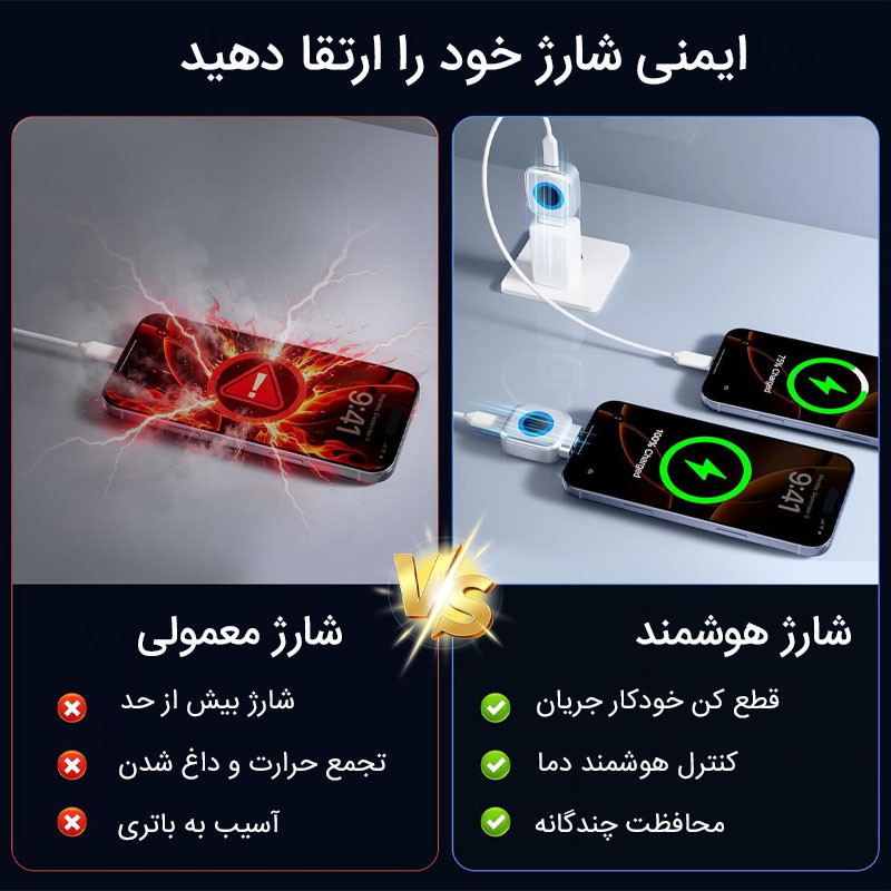 قطع کن شارژ موبایل و تبلت مدل X01