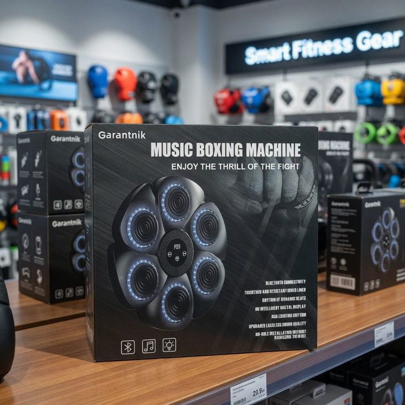 کیسه بوکس دیواری مدل MUSIC MACHINE شش اسپات