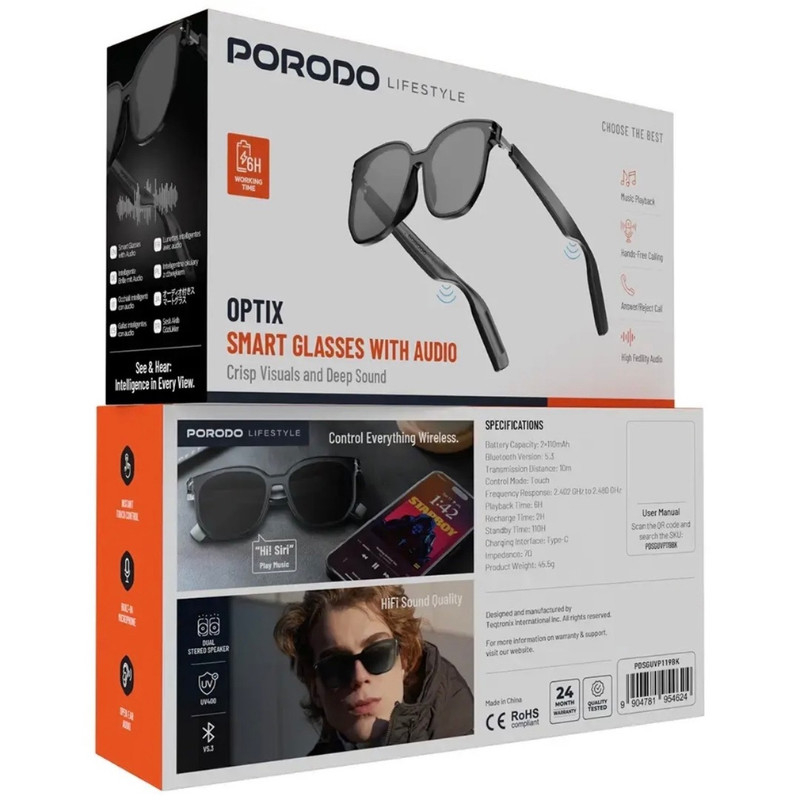 عینک هوشمند پرودو مدل Opticx