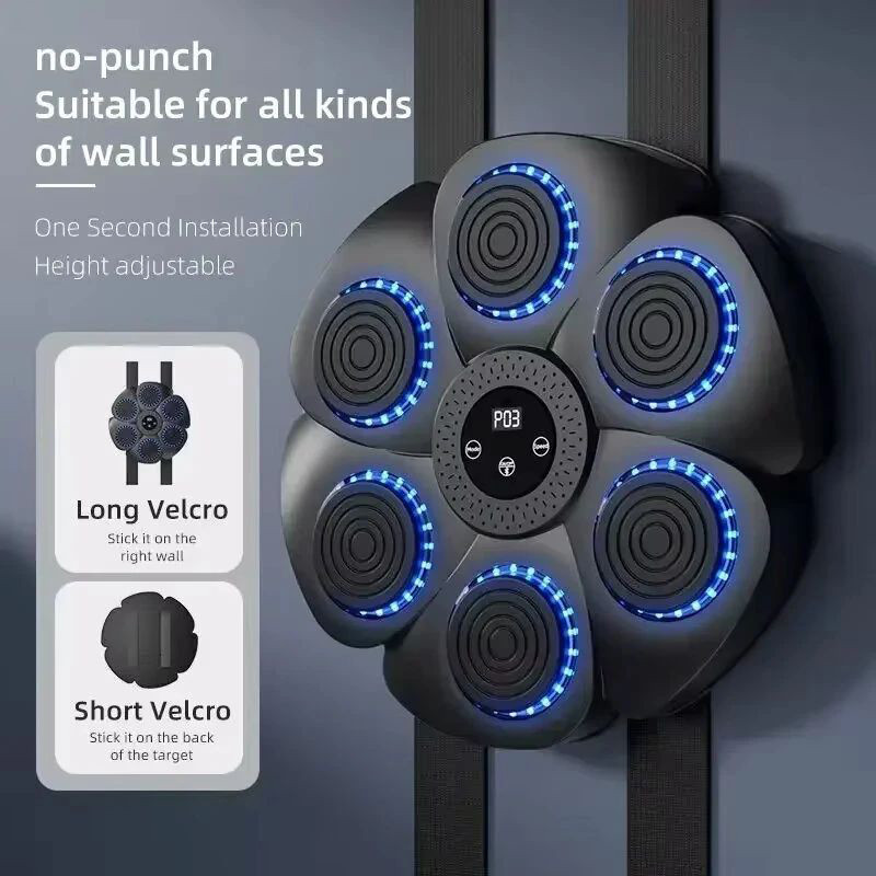 کیسه بوکس دیواری مدل MUSIC MACHINE