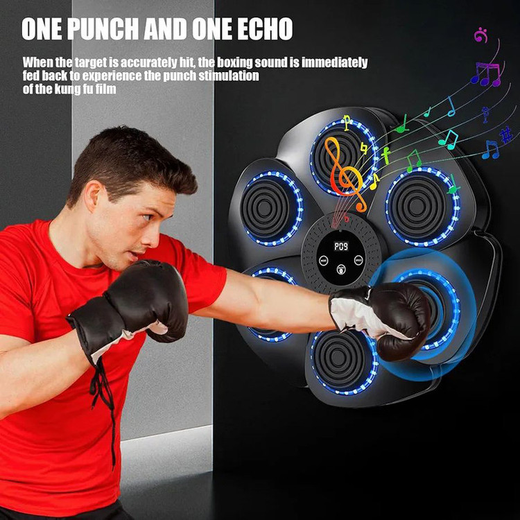 کیسه بوکس دیواری مدل MUSIC MACHINE