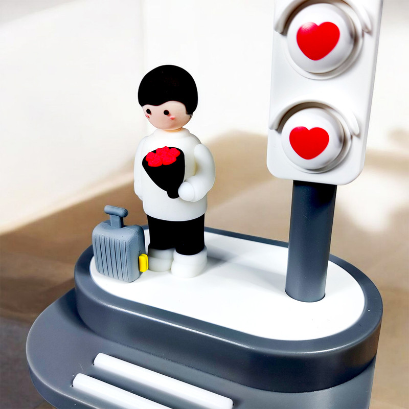 چراغ خواب مدل فانتزی ایستگاه عشق کد PK-01