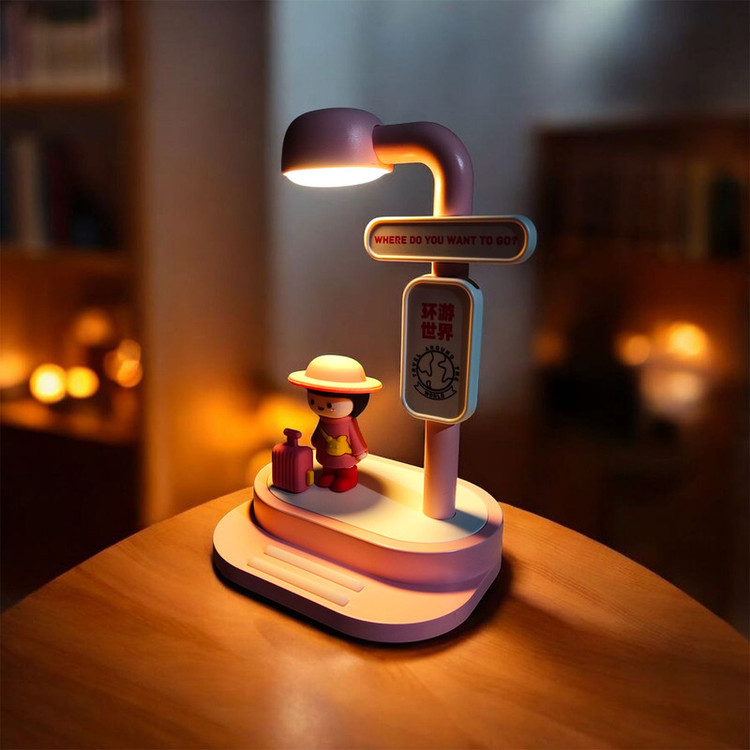 چراغ خواب مدل فانتزی ایستگاه عشق کد PK-02