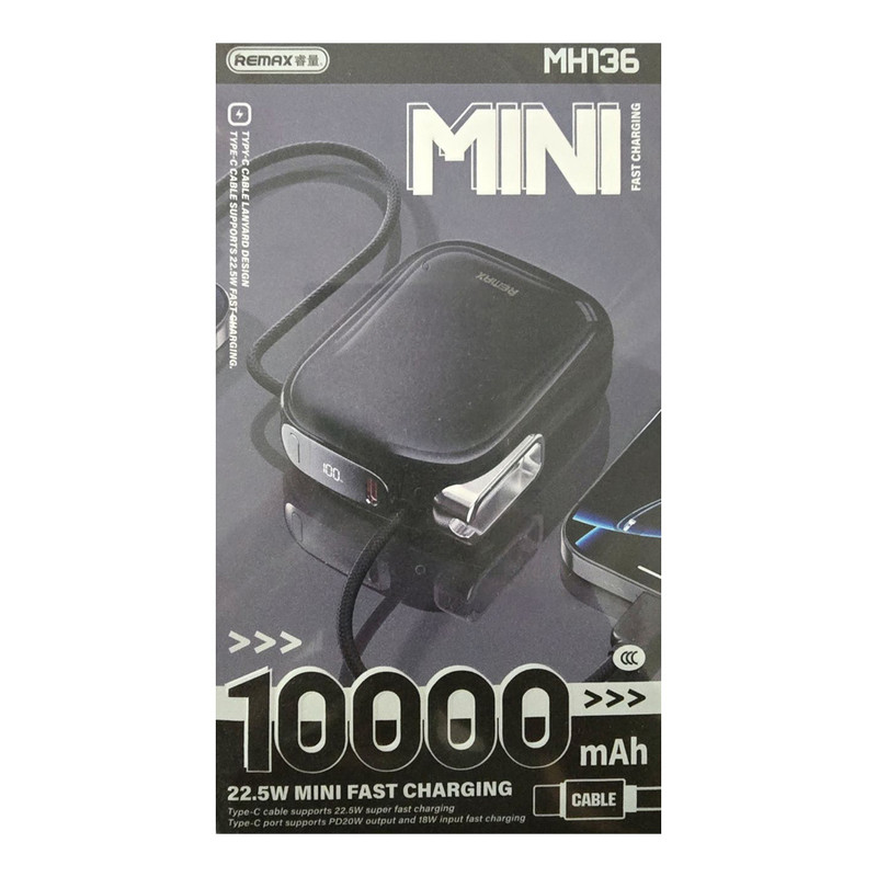 پاوربانک 22.5 وات ریمکس مدل FP-38 ظرفیت 10000 میلیآمپرساعت