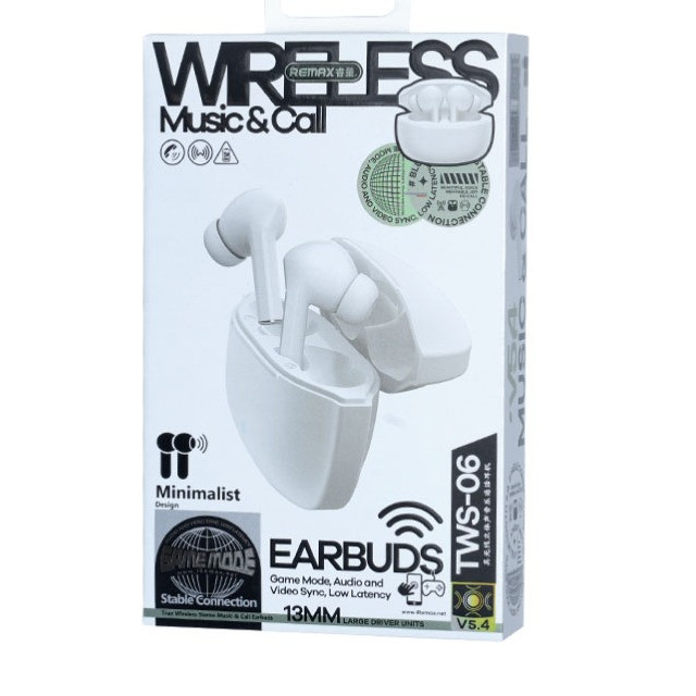 هدفون بلوتوثی ریمکس مدل TWS-06