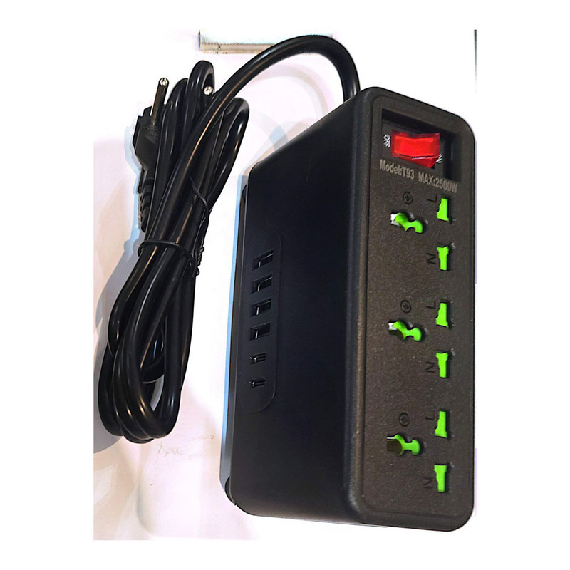 چندراهی برق مدل T93 مجهز به کابل 2 متری