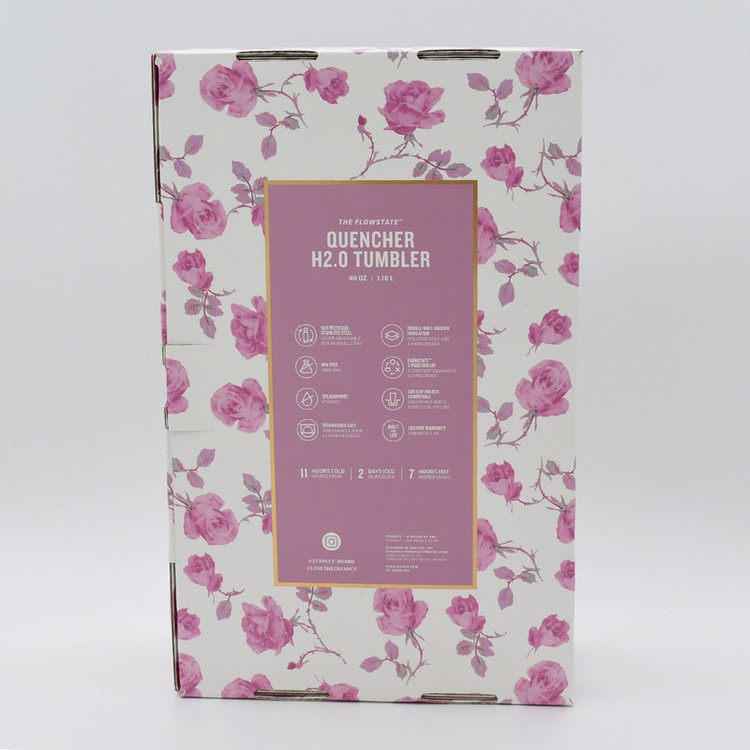 تراول ماگ مدل LoveShackFancy Holiday Quencher Limited edition گنجایش 1.18 لیتر