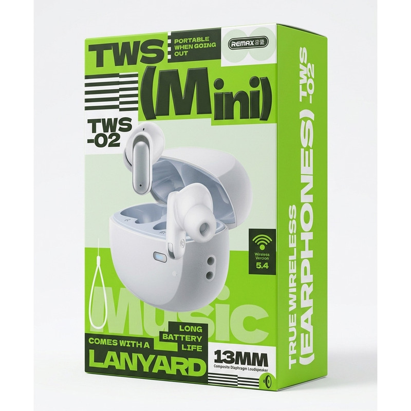 هدفون بلوتوثی ریمکس مدل TWS-02