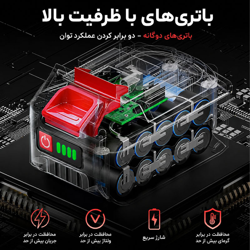 دستگاه دمنده 48 وات 12000 متر مکعب در دقیقه مدل LOQ-2210