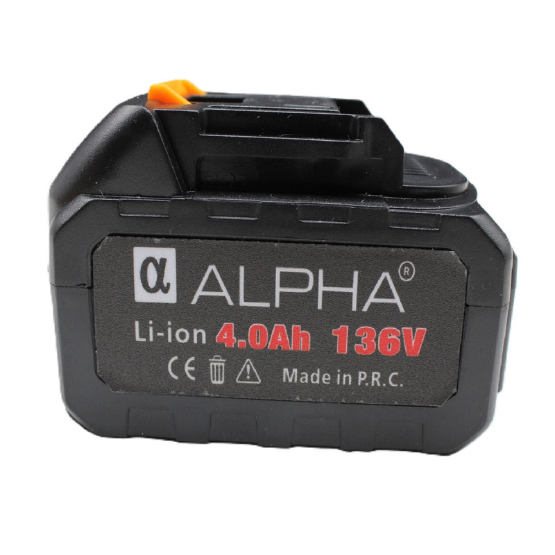 مینی فرز شارژی براشلس صنعتی دیمردار 115 میلی متر 136 ولت آلفا کد 136V مجموعه 6 عددی