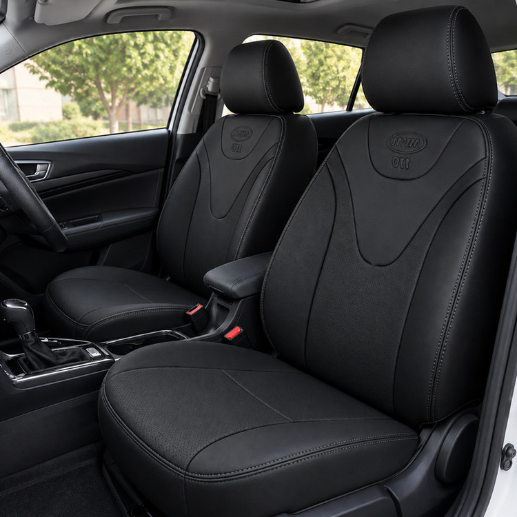 روکش صندلی خودرو چرمی 10 تکه مدل فابریکی مناسب برای ام وی ام 110