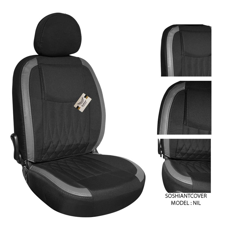 روکش صندلی خودرو پارچه ای 10 تکه سوشیانت مدل نیل مناسب برای پژو 405 و پرشیا