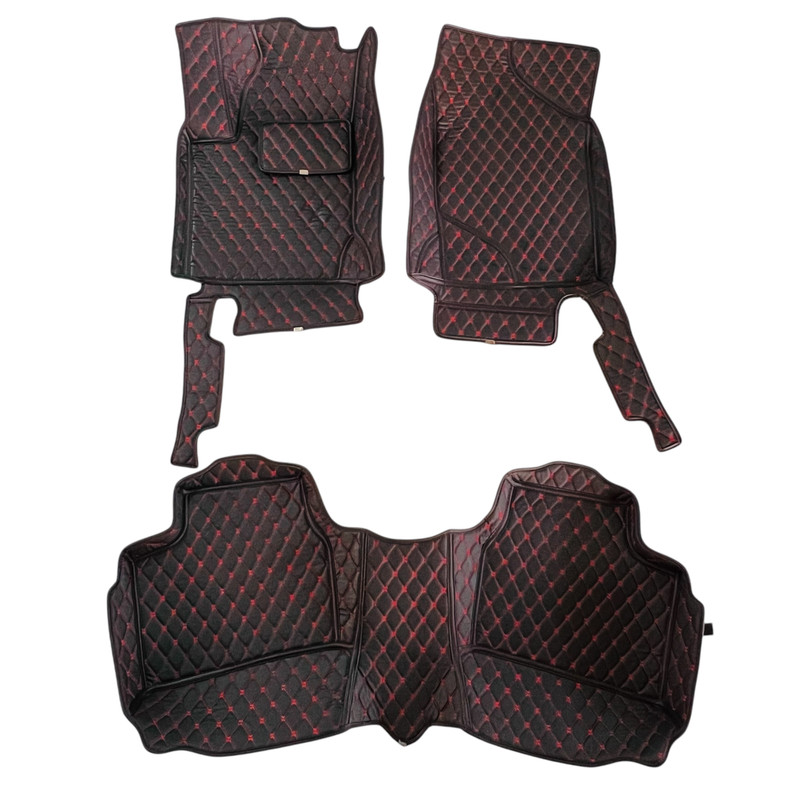 کفپوش پنج بعدی خودرو مدل Ts چرم گلدوزی مناسب برای سراتوکوپه